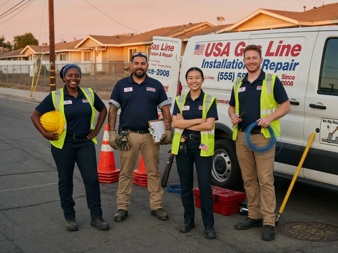 Gas Line Installation company in Big Bend, WI